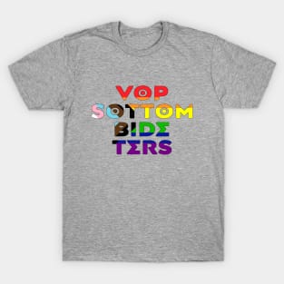 TOP, BOTTOM, SIDE, VERS tshirt T-Shirt